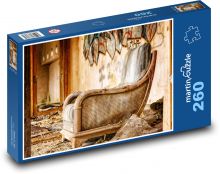 Staré kreslo Puzzle 260 dielikov - 41 x 28,7 cm