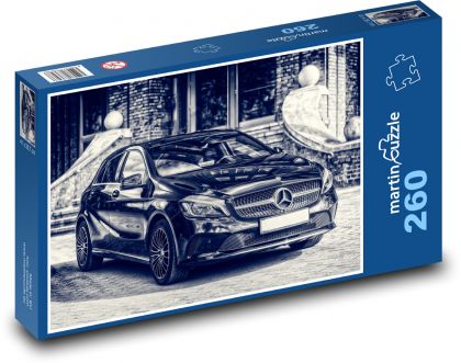 Auto - Mercedes - Puzzle 260 dielikov, rozmer 41x28,7 cm