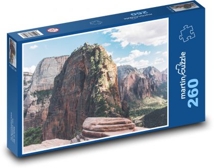 Kaňon - útesy - puzzle 260 dílků