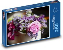 Kytice - růže Puzzle 260 dílků - 41 x 28,7 cm