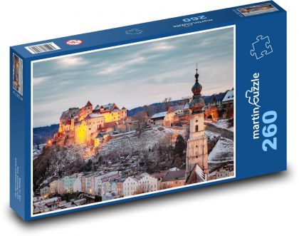 Burghausen - Německo - puzzle 260 dílků