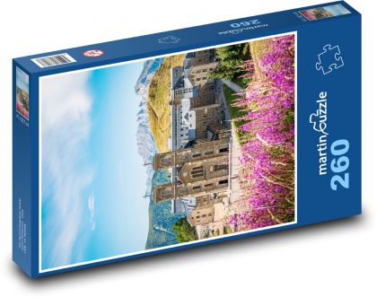 Shrine of Notre-Dame de la Salette, France - Puzzle 260 pieces, size 41x28.7 cm 