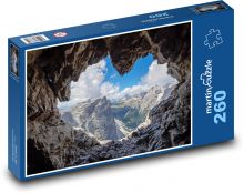 Dolomity - jaskyne Puzzle 260 dielikov - 41 x 28,7 cm