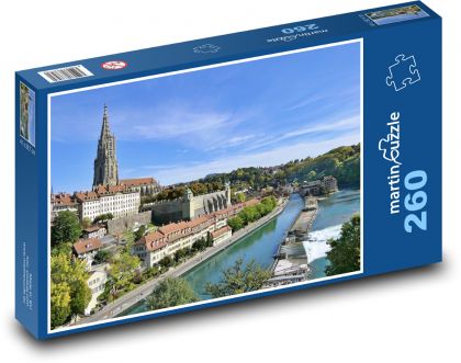 Bern - Švajčiarsko - Puzzle 260 dielikov, rozmer 41x28,7 cm