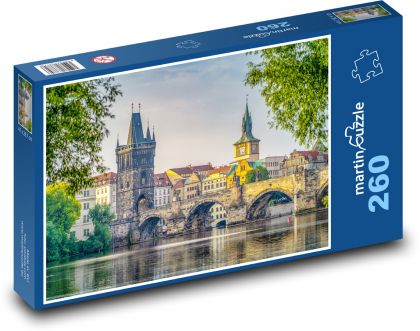 Prague - Bridge - Puzzle 260 pieces, size 41x28.7 cm 