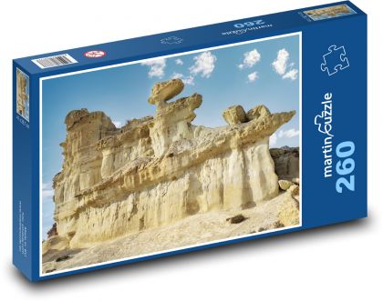 skały - Puzzle 260 elementów, rozmiar 41x28,7 cm