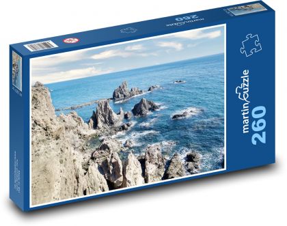 Pobrežie - útes - Puzzle 260 dielikov, rozmer 41x28,7 cm