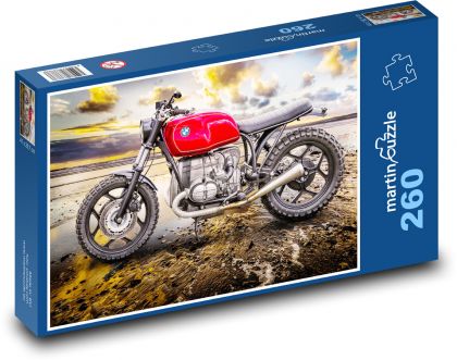 Motocykel - Puzzle 260 dielikov, rozmer 41x28,7 cm