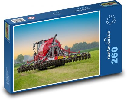 Agricultural vehicle - Puzzle 260 pieces, size 41x28.7 cm 