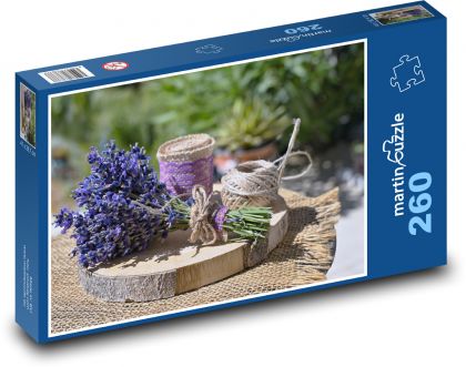 Getrockneter Lavendel - Puzzle - 260 Teile