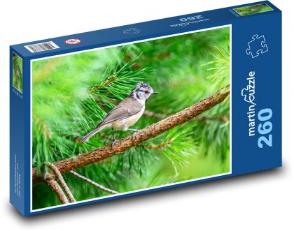 Sikora indyjska - Puzzle 260 elementów, rozmiar 41x28,7 cm