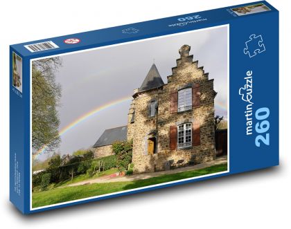 Starý dům - puzzle 260 dílků