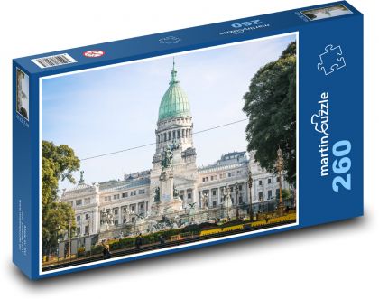 Palác argentinského národního kongresu - puzzle 260 dílků