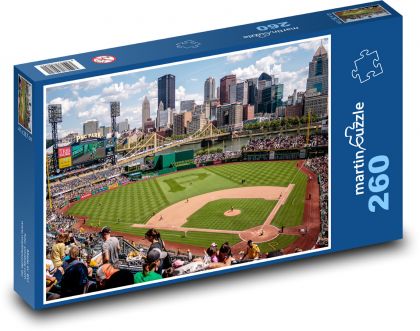 Baseball field - Puzzle 260 pieces, size 41x28.7 cm 