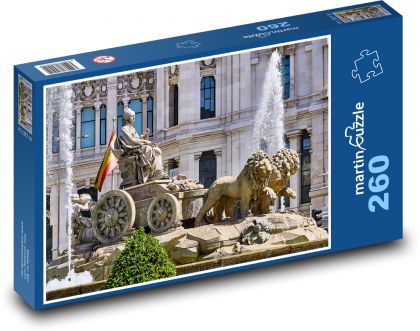 Madrid - Španielsko - Puzzle 260 dielikov, rozmer 41x28,7 cm
