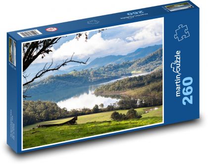 Lake Countryside, Australia - Puzzle 260 pieces, size 41x28.7 cm 