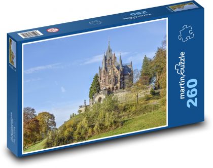 Hrad - Nemecko - Puzzle 260 dielikov, rozmer 41x28,7 cm