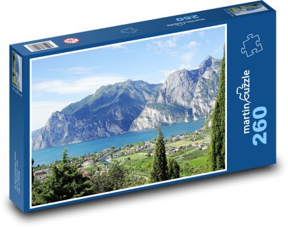 Lago di Garda - Taliansko - Puzzle 260 dielikov, rozmer 41x28,7 cm