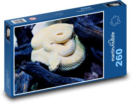 Rattlesnake - snake - Puzzle 260 pieces, size 41x28.7 cm 