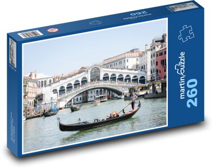 Canal Grande - Włochy - Puzzle 260 elementów, rozmiar 41x28,7 cm