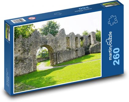 Hohenberg - Burgruine - Puzzle - 260 Teile