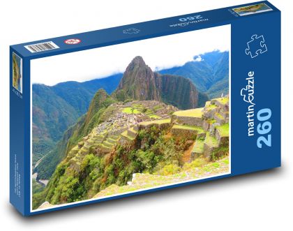Machu picchu - hora - Puzzle 260 dielikov, rozmer 41x28,7 cm