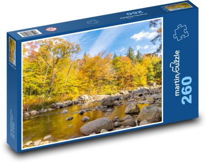 Podzimní krajina - puzzle 260 dílků