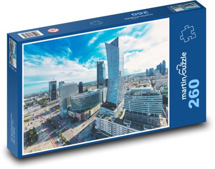 Varšava - Poľsko - Puzzle 260 dielikov, rozmer 41x28,7 cm