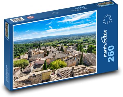 Město - domy - puzzle 260 dílků