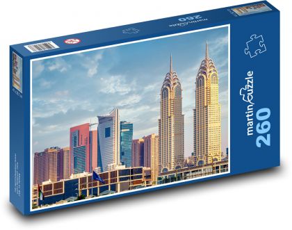Mrakodrapy - puzzle 260 dílků