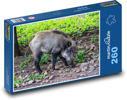 Wildschwein - Puzzle - 260 Teile