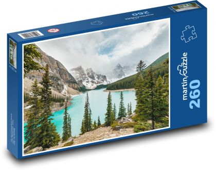 Hory - řeka - puzzle 260 dílků