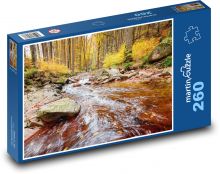 Rieka v lese Puzzle 260 dielikov - 41 x 28,7 cm 