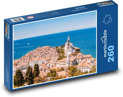 Chorvatsko - panorama - puzzle 260 dílků