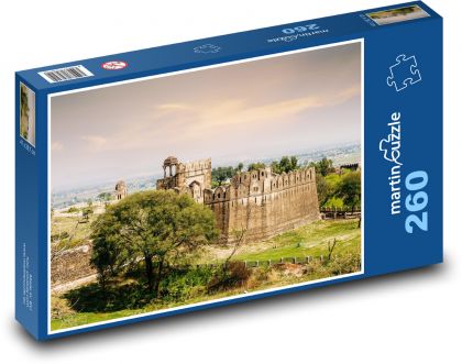Pakistan - Zamek - Puzzle 260 elementów, rozmiar 41x28,7 cm