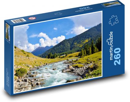 Horská príroda - Puzzle 260 dielikov, rozmer 41x28,7 cm