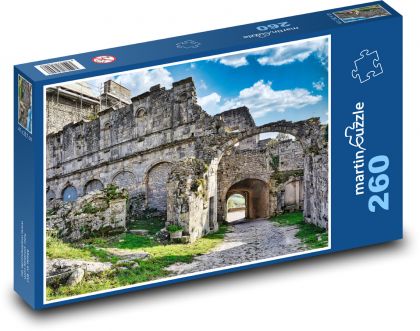 Historické město - puzzle 260 dílků