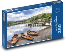 Jezero v Ambleside - Anglie Puzzle 260 dílků - 41 x 28,7 cm