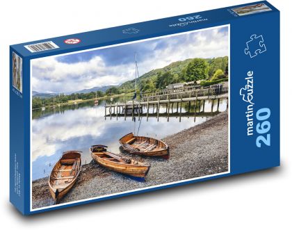 Jezero v Ambleside - Anglie - puzzle 260 dílků