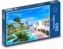Dominikánska republika Hotel Puzzle 260 dielikov - 41 x 28,7 cm