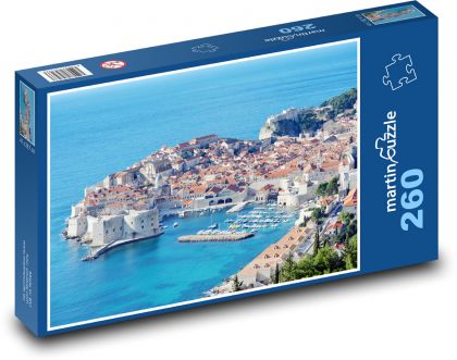 Dubrovnik - Croatia - Puzzle 260 pieces, size 41x28.7 cm 