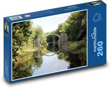 Brücke - See, Deutschland Puzzle 260 Teile - 41 x28,7 cm