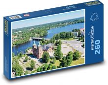 Kostol Tyrvä Puzzle 260 dielikov - 41 x 28,7 cm 