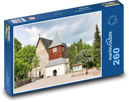 Fínsko - kostol - Puzzle 260 dielikov, rozmer 41x28,7 cm