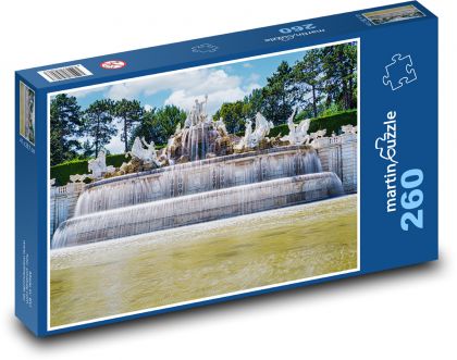 Wien - Neptunbrunnen - Puzzle - 260 Teile