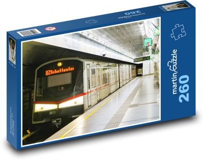 Transportation METRO. - Puzzle 260 pieces, size 41x28.7 cm 