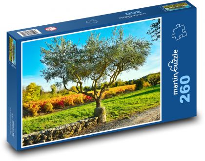 Strom - olivy - Puzzle 260 dielikov, rozmer 41x28,7 cm