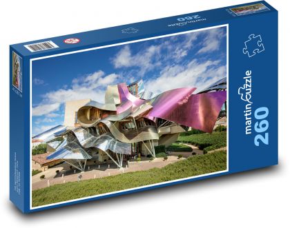 Modern architecture - Puzzle 260 pieces, size 41x28.7 cm 