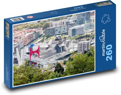 Múzeum - architektúra - Puzzle 260 dielikov, rozmer 41x28,7 cm