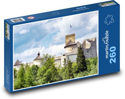 Polska - Zamek - Puzzle 260 elementów, rozmiar 41x28,7 cm
